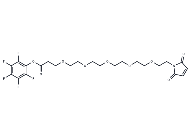 化合物 Mal-PEG5-PFP ester|T15998|TargetMol