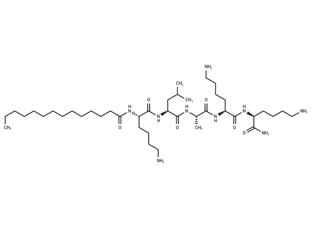 化合物 Myristoyl Pentapeptide-17|T21249|TargetMol