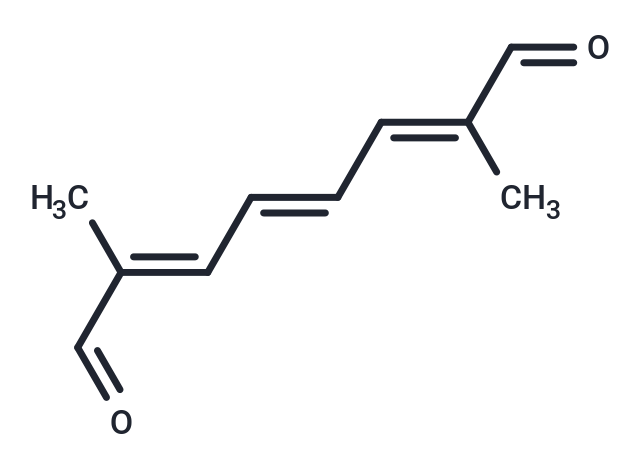 化合物 (E,E,E)-2,7-dimethylocta-2,4,6-trienedial|T124755|TargetMol