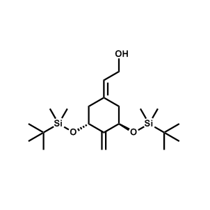 2-[(3R,5R)-3,5-双(叔丁基二甲基硅氧基)-4-亚甲基环己亚基]乙醇