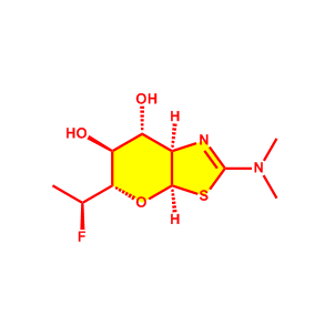 (3aR,5S,6S,7R,7aR)-2-二甲氨基-5-[(S)-1-氟乙基]-3a,6,7,7a-四氢-5H-吡喃并[3,2-d]噻唑-6,7-二醇