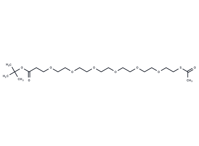 化合物 S-acetyl-PEG6-Boc|T16826|TargetMol