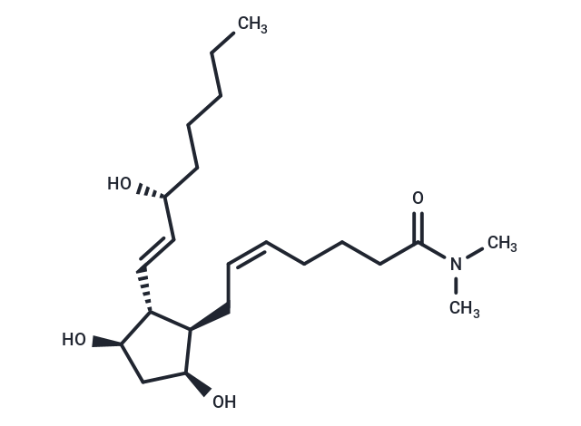 化合物 Prostaglandin F2α dimethyl amide|T87253|TargetMol