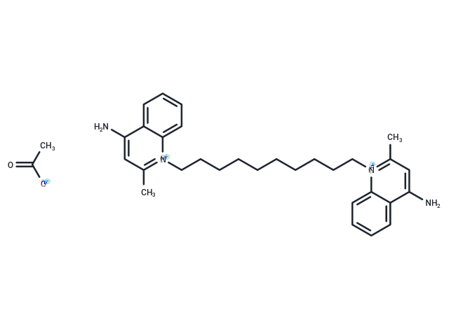 化合物 Dequalinium acetate|T0979L|TargetMol
