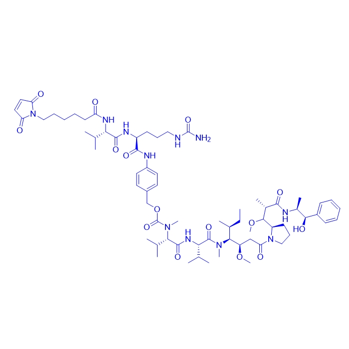 抗体偶联活性分子MC-Val-Cit-PAB-MMAE/646502-53-6/Vc-MMAE