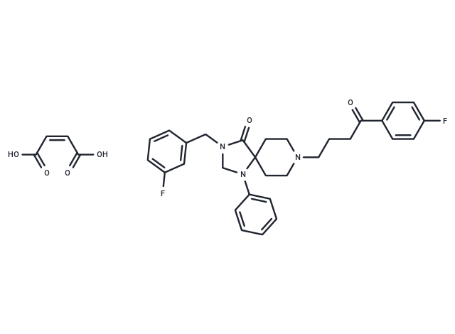 化合物 3'-Fluorobenzylspiperone maleate|T22505|TargetMol