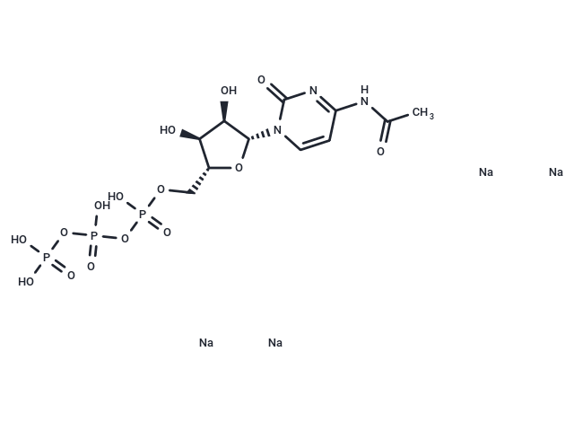 化合物 N4-Acetylcytidine triphosphate sodium|T19462|TargetMol