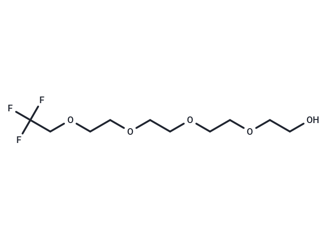 化合物 1,1,1-Trifluoroethyl-PEG4-alcohol|T13985|TargetMol