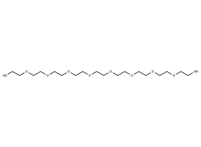 化合物 Thiol-PEG9-alcohol|T18844|TargetMol