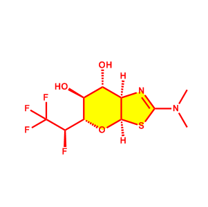 (3aR,5S,6S,7R,7aR)-2-(二甲氨基)-5-[(1R)-1,2,2,2-四氟乙基]-5,6,7,7a-四氢-3aH-吡喃并[3,2-d]噻唑-6,7-二醇