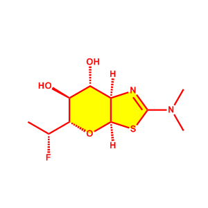(3aR,5S,6S,7R,7aR)-2-(二甲氨基)-5-[(1R)-1-氟乙基]-5,6,7,7a-四氢-3aH-吡喃并[3,2-d]噻唑-6,7-二醇