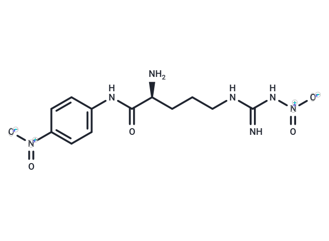 化合物 N(G)-Nitroarginine-4-nitroanilide|T25843|TargetMol
