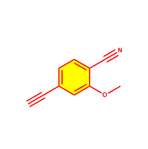 4-乙炔基-2-甲氧基苄腈