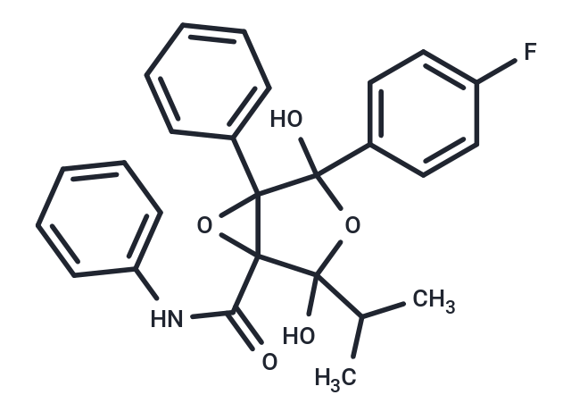 化合物 Atorvastatin Epoxy Tetrahydrofuran Impurity|T10402|TargetMol