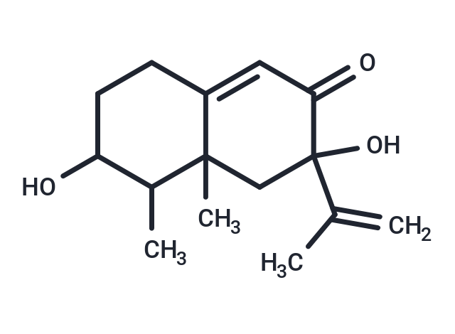 化合物 3,7-Dihydroxy-9,11-eremophiladien-8-one|T126079|TargetMol