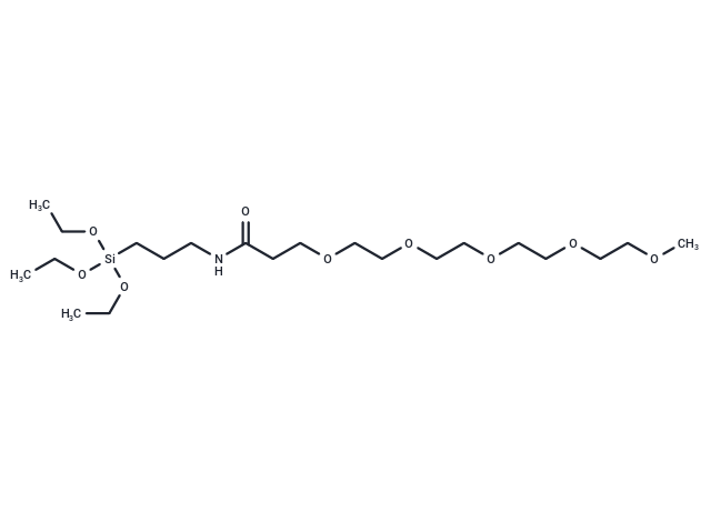 化合物 m-PEG5-triethoxysilane|T18210|TargetMol