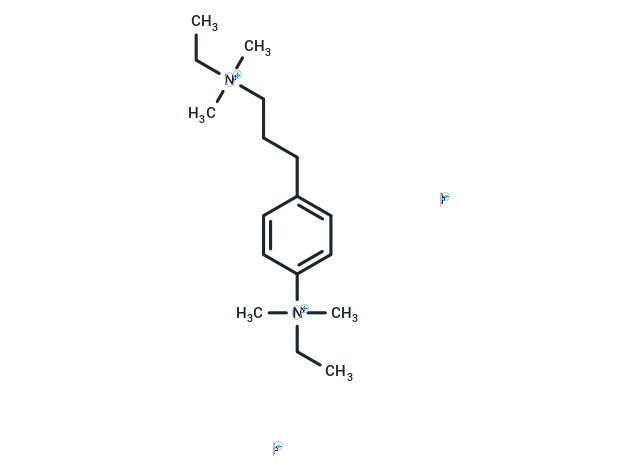化合物 Ammonium, (3-(p-ethyldimethylammoniophenyl)propyl)ethyldimethyl-, diiodide|T30009|TargetMol