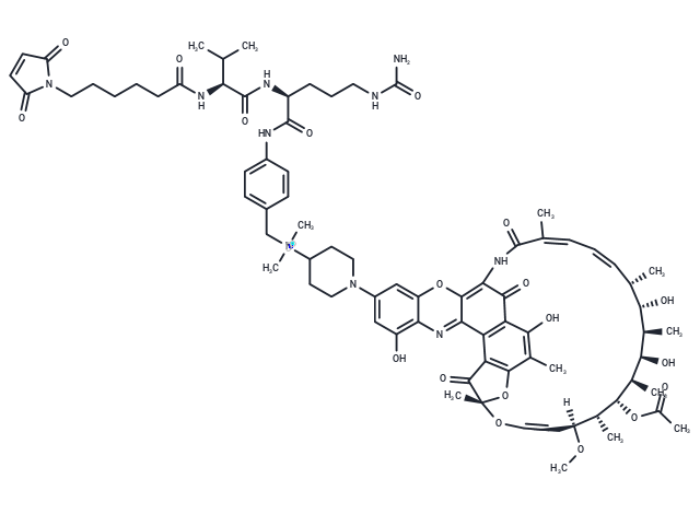 化合物 MC-Val-Cit-PAB-dimethylDNA31|T18323|TargetMol