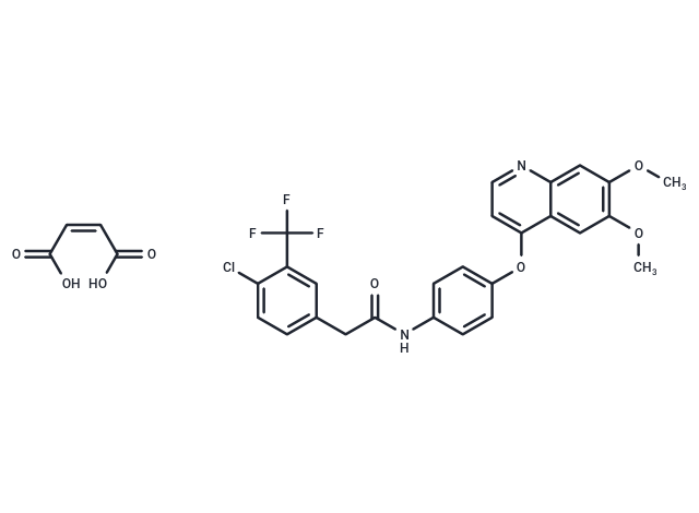 化合物 c-Kit-IN-3 maleate|T19222|TargetMol