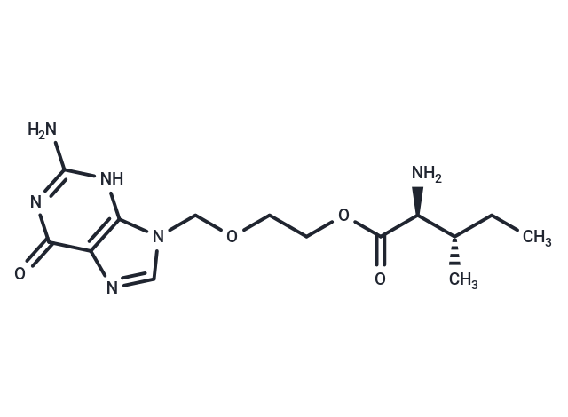 化合物 Acyclovir L-isoleucinate|T20406|TargetMol