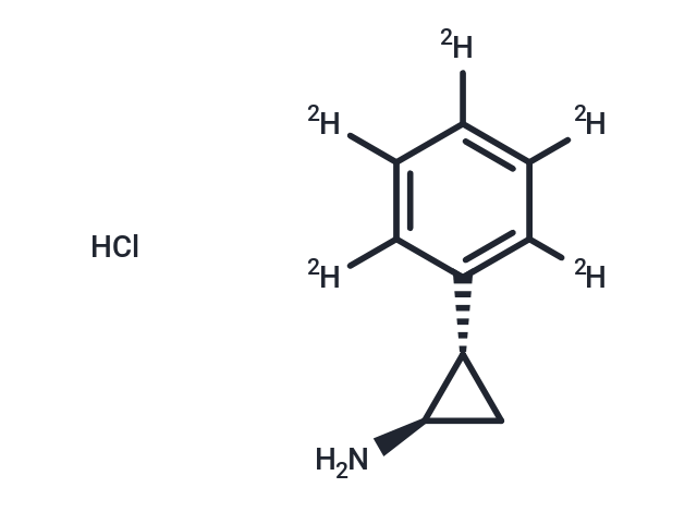 化合物 (rel)-Tranylcypromine D5 hydrochloride|T12701|TargetMol