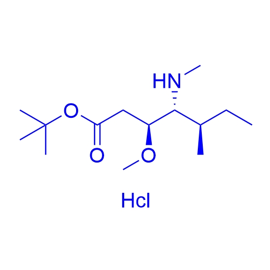 MMAE intermediate-1, MMAE 中间体-1, (3R,4S,5S)-3-甲基-4-(甲氨基)-5-甲基庚酸叔丁酯盐酸盐/120205-48-3/Monomethyl auristatin E intermediate-1