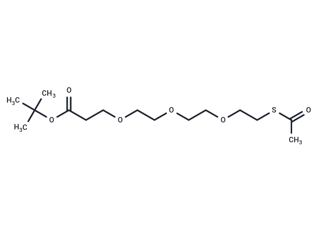 化合物 S-acetyl-PEG3-Boc|T16821|TargetMol