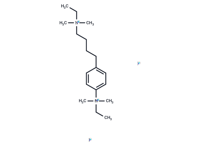化合物 Ammonium, (4-(p-ethyldimethylammoniophenyl)butyl)ethyldimethyl-, diiodide|T30012|TargetMol