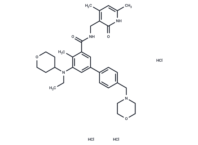 化合物 Tazemetostat trihydrochloride|T15240|TargetMol