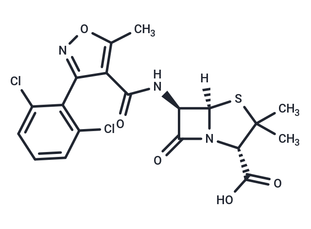 化合物 Dicloxacillin|T21384|TargetMol