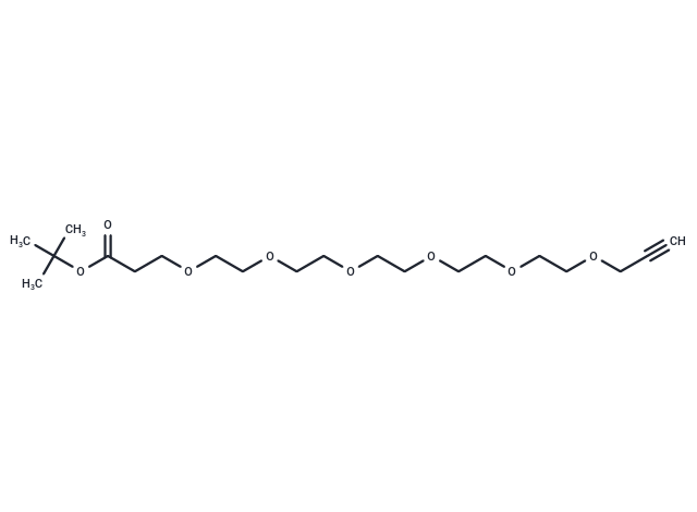 化合物 Propargyl-PEG6-Boc|T16641|TargetMol
