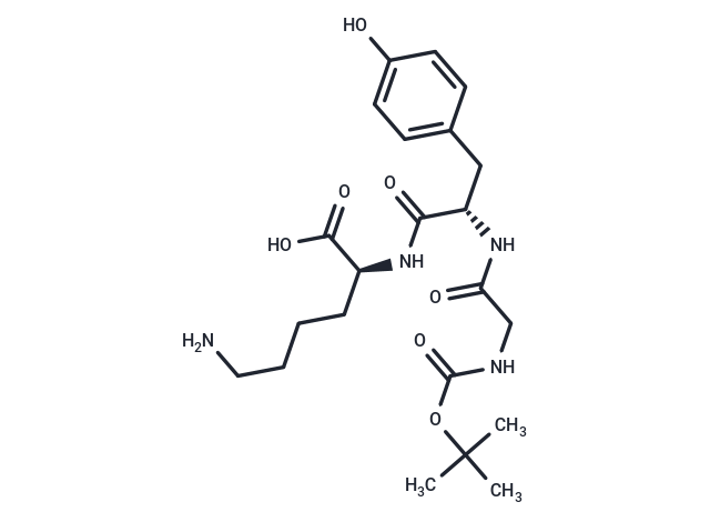 化合物 Boc-Gly-Tyr-Lys|T30557|TargetMol