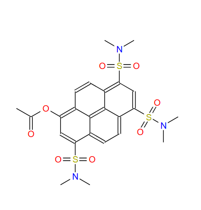 127044-62-6;8-乙酰氧-N,N,N`,N`,N``,N``-六甲基芘-1,3,6-三磺酰胺