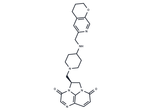 化合物 Gepotidacin S enantiomer|T11391|TargetMol