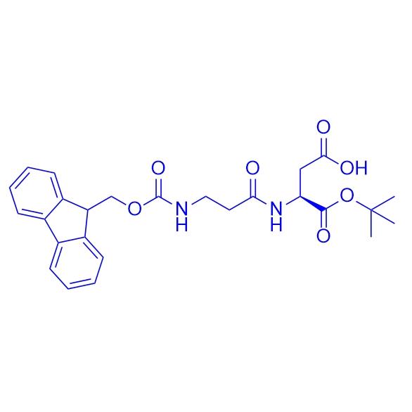 Fmoc-β-Ala-Asp(OtBu)-OH 2171260-96-9.png