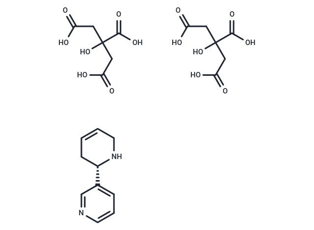 化合物 Anatabine dicitrate|T10318|TargetMol