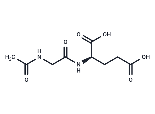 化合物 N-Acetylglycyl-D-glutamic acid|T23037|TargetMol