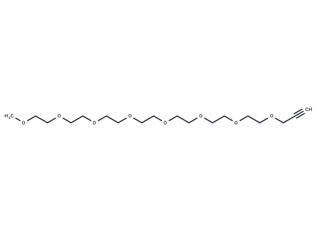 化合物 Propargyl-PEG7-methane|T18590|TargetMol