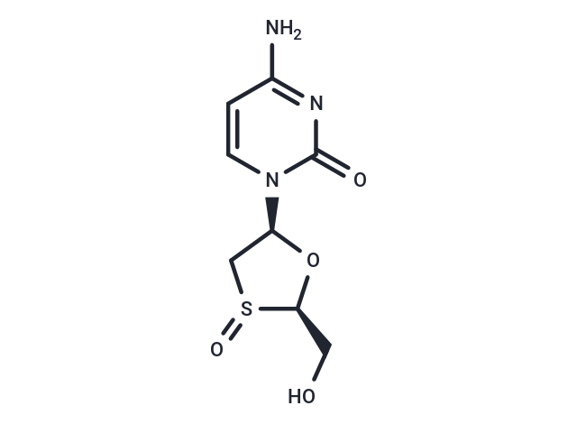 化合物 Lamivudine sulfoxide, (R)-|T20591|TargetMol