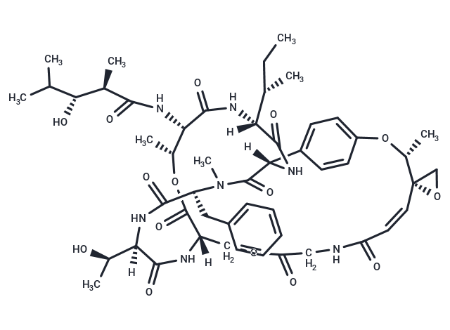 化合物 Salinamide A|T26175|TargetMol