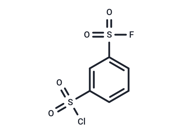 化合物 Benzenesulfonyl fluoride, 3-(chlorosulfonyl)-|T30371|TargetMol