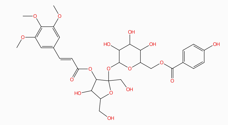 细叶远志苷 A，139726-35-5，Tenuifoliside A，天然产物，中药对照品。
