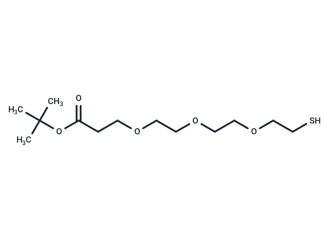 化合物 Thiol-PEG3-Boc|T17075|TargetMol