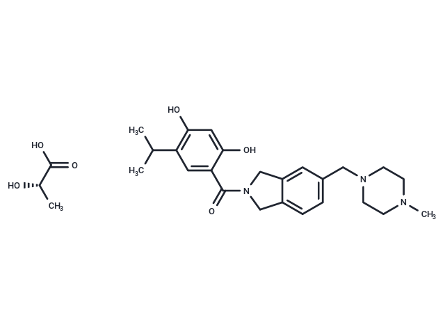 化合物 Onalespib lactate|T28236|TargetMol
