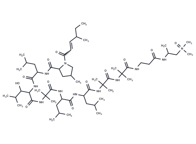 化合物 Leucinostatin H|T25681|TargetMol