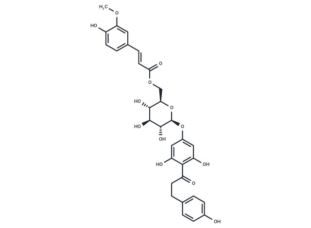 化合物 4'-O-(6-O-Feruloylglucopyranosyl)phloretin|T125389|TargetMol