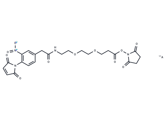 化合物 Mal-NO2-Ph-PEG12-NHS|T18262|TargetMol