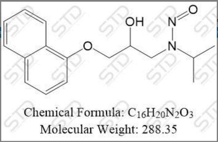 普萘洛尔杂质9 (N-亚硝基普萘洛尔)