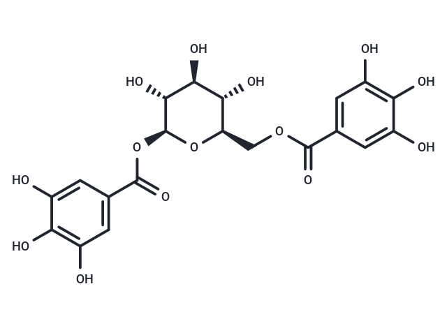 化合物 1,6-Digalloylglucose|T125261|TargetMol