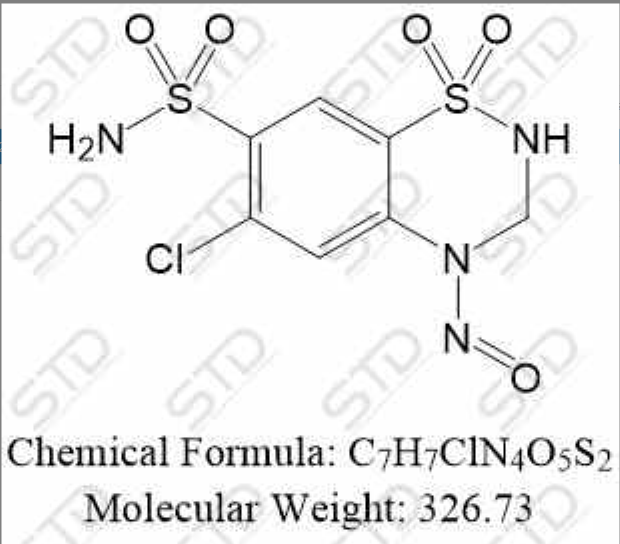 氢氯噻嗪杂质22 (N4-亚硝基氢氯噻嗪)